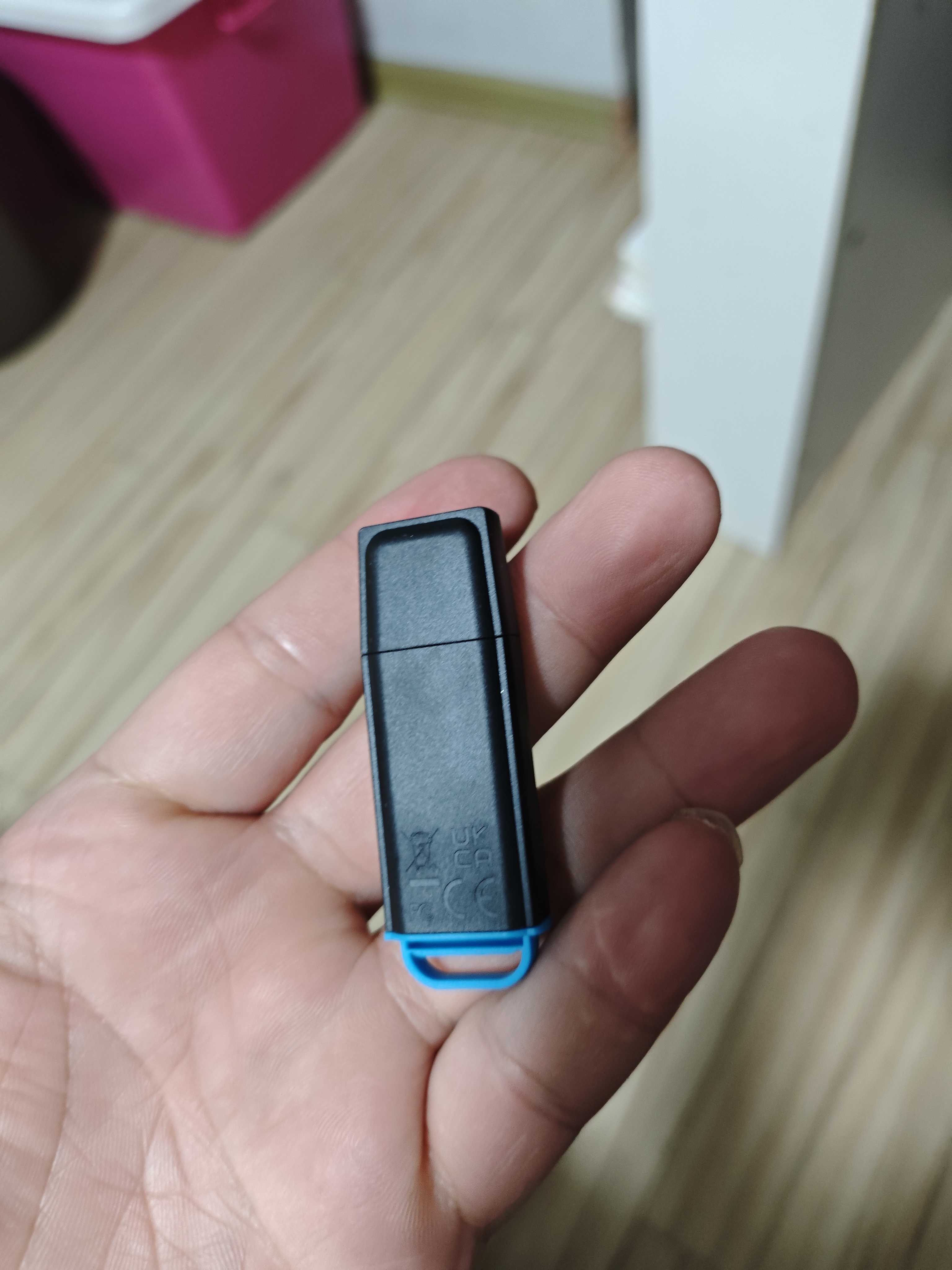 金士顿（Kingston）128GB USB3.2 Gen 1 U盘 DTXG2 大容量U盘 多彩钥匙环 轻巧便携 学习办公投标电脑车载优盘 实拍图