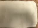 洁丽雅（Grace）毛巾 7A抗菌A类纯棉强吸水男女通用运动洗脸巾  米白+果绿 两条装 实拍图