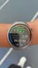 华为HUAWEI WATCH 5 46mm 基础款不锈钢表壳星河蓝素皮复合表带首创X-TAP智感窗eSIM通话手表 实拍图