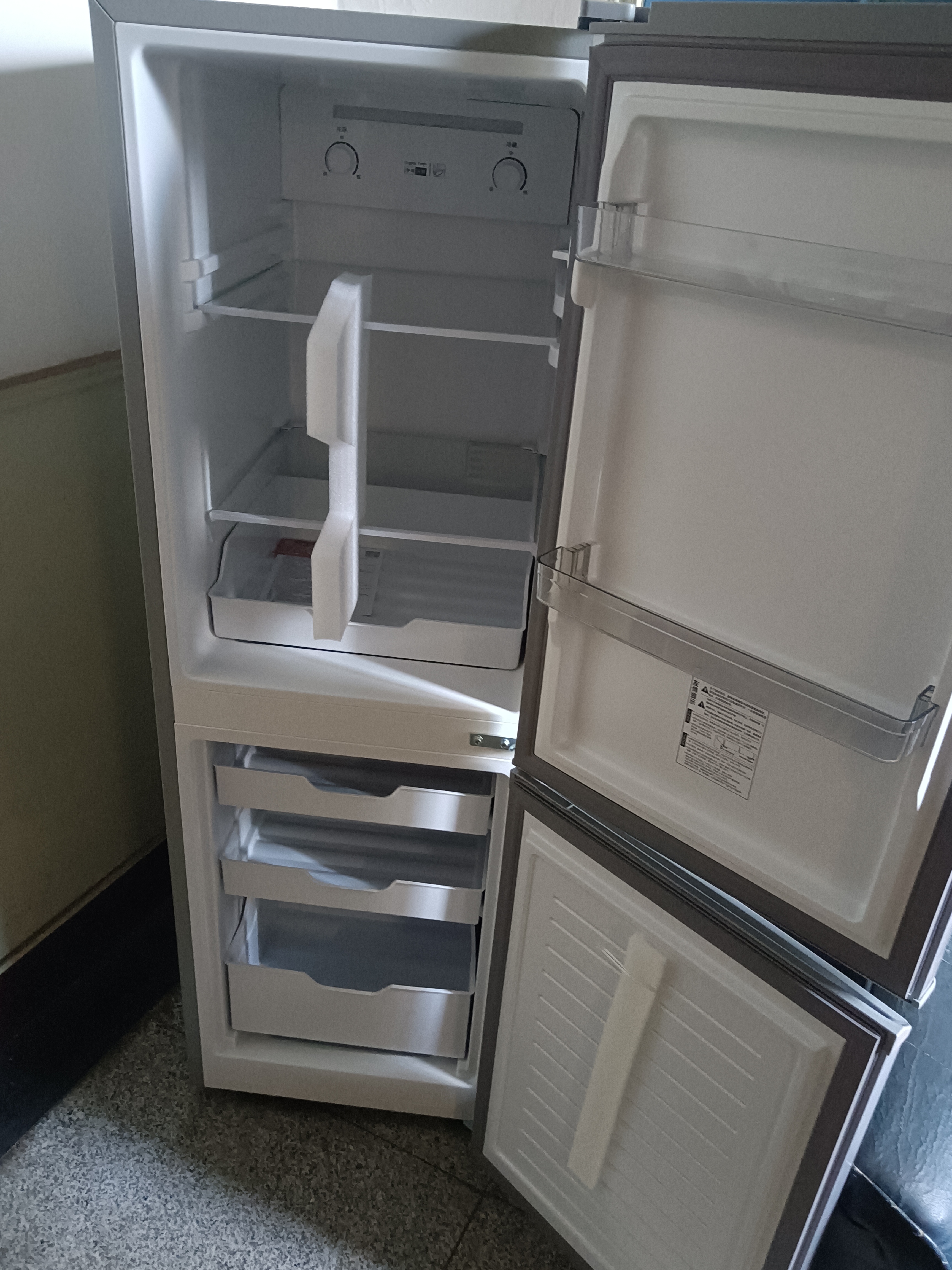 上菱冰箱家用小型两门三门冷藏冷冻双门中型风冷无霜小户型宿舍租房公寓用 抗菌节能低噪省电 以旧换新 185风冷双门【京东七仓发货 至快次日达】182升 实拍图