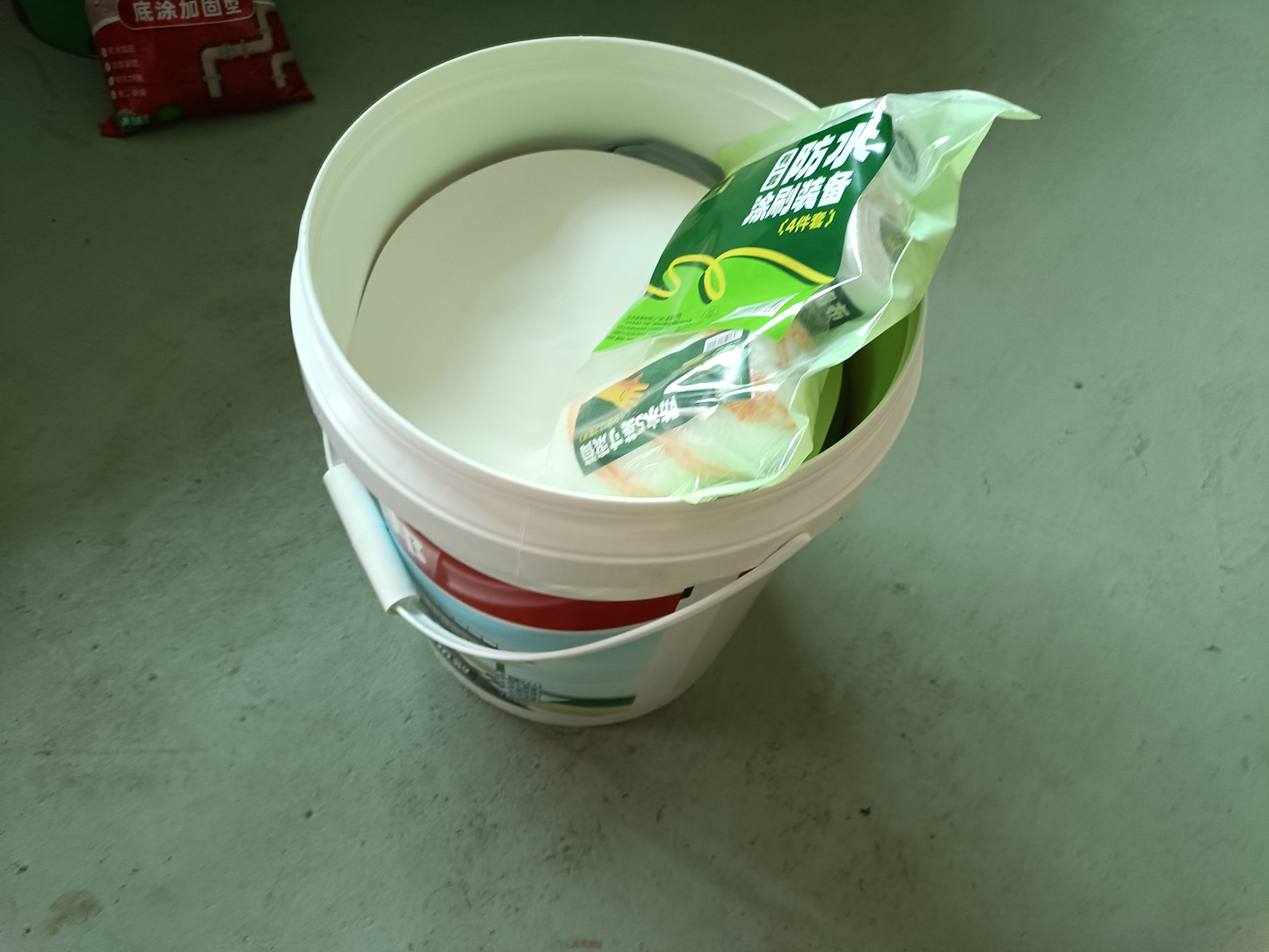 立邦屋顶补漏防水材料楼顶房顶外墙防水耐高温防晒耐磨 18kg 实拍图