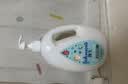 强生婴儿牛奶洗发沐浴二合一400ml 新生儿宝宝儿童洗发水沐浴露泡沫型 实拍图