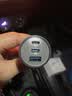 ANKER安克车载充电器167.5W汽车点烟器超级快充头pd100W转换器大功率type-c车充适用苹果18安卓手机 黑 实拍图