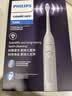 飞利浦（PHILIPS）【教师节礼物】声波电动牙刷钻石3系 5倍洁齿5种模式 洁净亮白2刷头 送男士/女友 HX5181/01白 实拍图