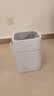 佳帮手客厅垃圾桶13L高颜值无盖大号办公室家用厨房卫生间厕所 2只装 实拍图