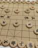 妙记象棋实木中国象棋70号桦木雕花高档套装露营MJ8199 实拍图