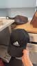adidas经典百搭日常通勤运动遮阳棒球帽子太阳帽男女阿迪达斯官方 黑色/白   OSFW(女子) 实拍图