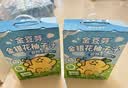 金豆芽金银花柚子汁儿童饮品户外便携小孩果汁饮料送礼礼盒100ml*22袋 实拍图