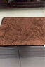 馨居宝抹布吸水不易脱绒毛不易沾油柔软洗碗布擦车布擦家居地板 咖啡色 40cm*30cm 实拍图