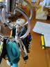 高档精致防丢汽车钥匙链书包挂饰公仔创意男女情侣星空小熊钥匙扣 黑潮酷闪电熊+黑平安 实拍图