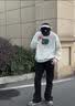 举风怪兽实验室柳叶弯刀牛仔裤男款胖子大码腿粗屁股大直筒微喇叭裤子 黑色 【高品质】 4XL 建议180-200斤收藏加购优先 实拍图