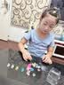 COOKSS夜光可爱小兔子公仔摆件行李箱模型创意儿童过家家玩具生日礼物 实拍图