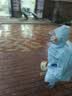 牧萌儿童雨衣带书包位男女童男孩小学生上学防雨开学必备2026新款 实拍图