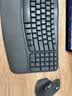 罗技（Logitech）Wave Combo 无线人体工学键鼠套装 垂直鼠标 无线蓝牙鼠标 办公键盘 无线键盘 蓝牙键盘 黑色 实拍图