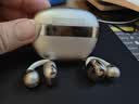 JVC【旗舰新品】HJ-ME27A骨声纹降噪耳夹式蓝牙耳机 AI智能超长续航运动跑步防水华为苹果适用 云谣金 实拍图