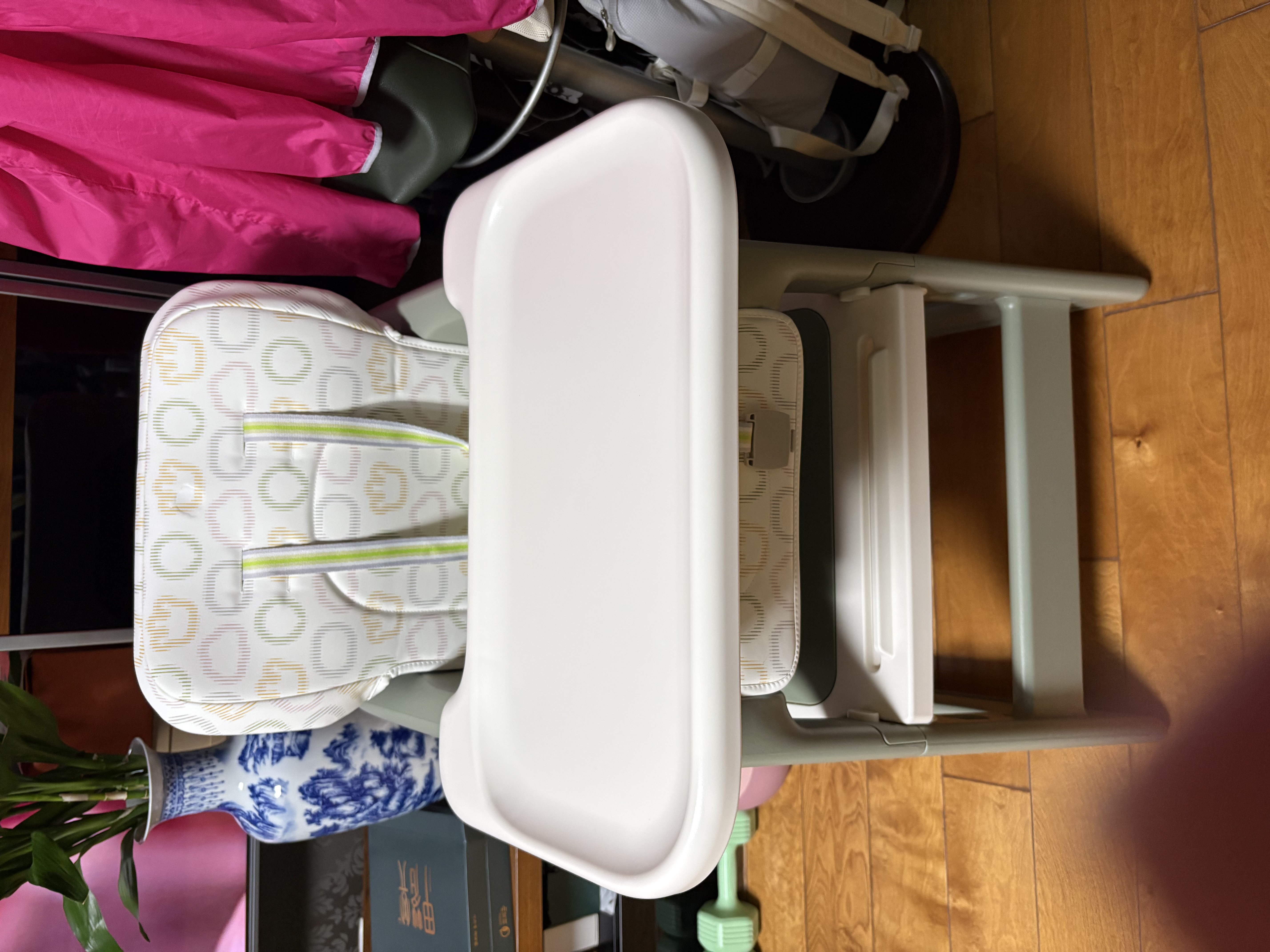 babycare宝宝百变餐椅多功能婴儿餐椅安全防摔儿童吃饭座椅6个月+ 塔尔绿 实拍图