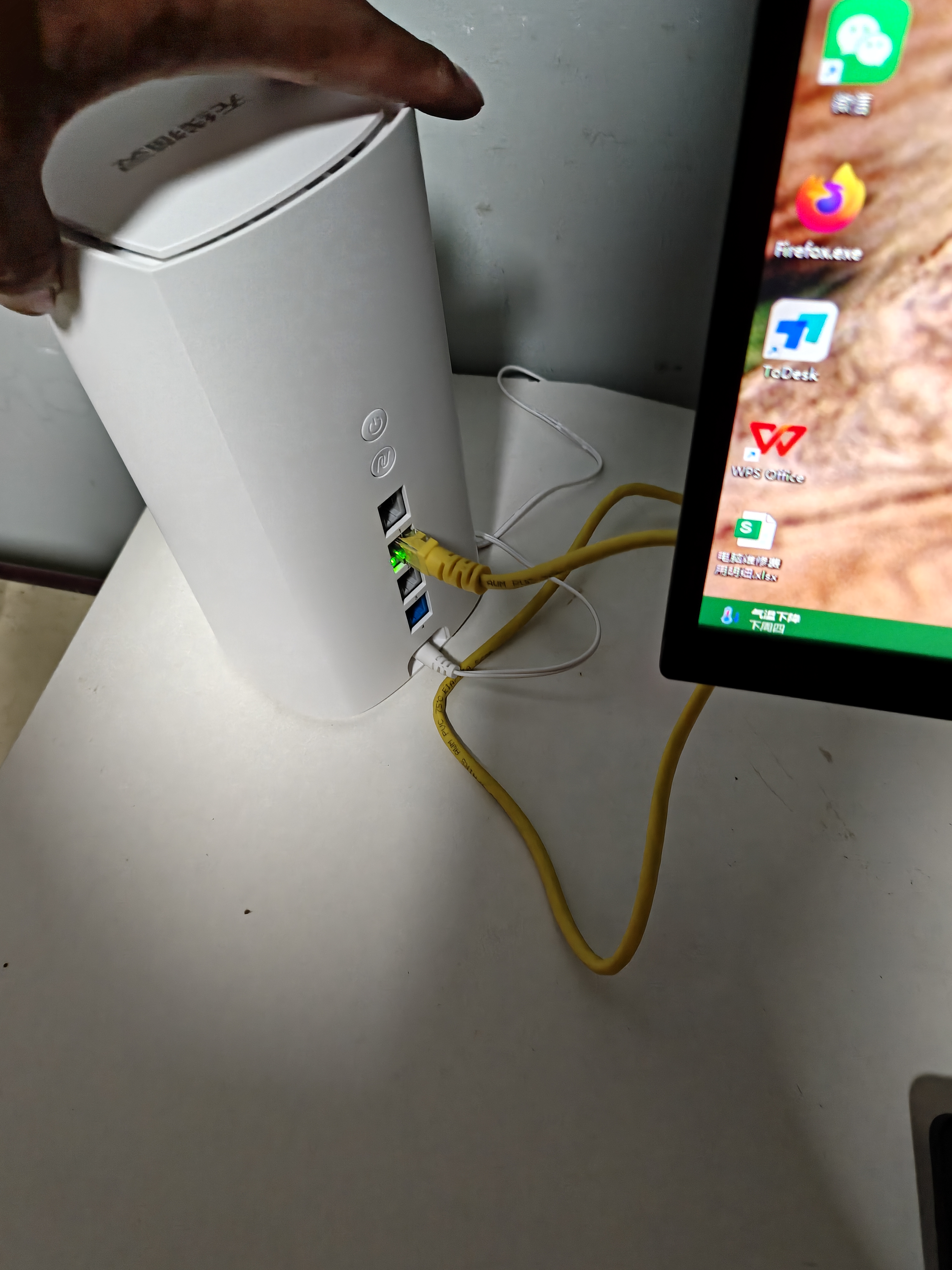无线猫灵5G无线cpe路由器移动随身wifi户外宽带千兆双频便携式车载内置5g纯流量上网卡全网通办公直播网络 5G千兆无线光纤CPE路由器【办公/商业高配版】 10G/月*1个月 实拍图