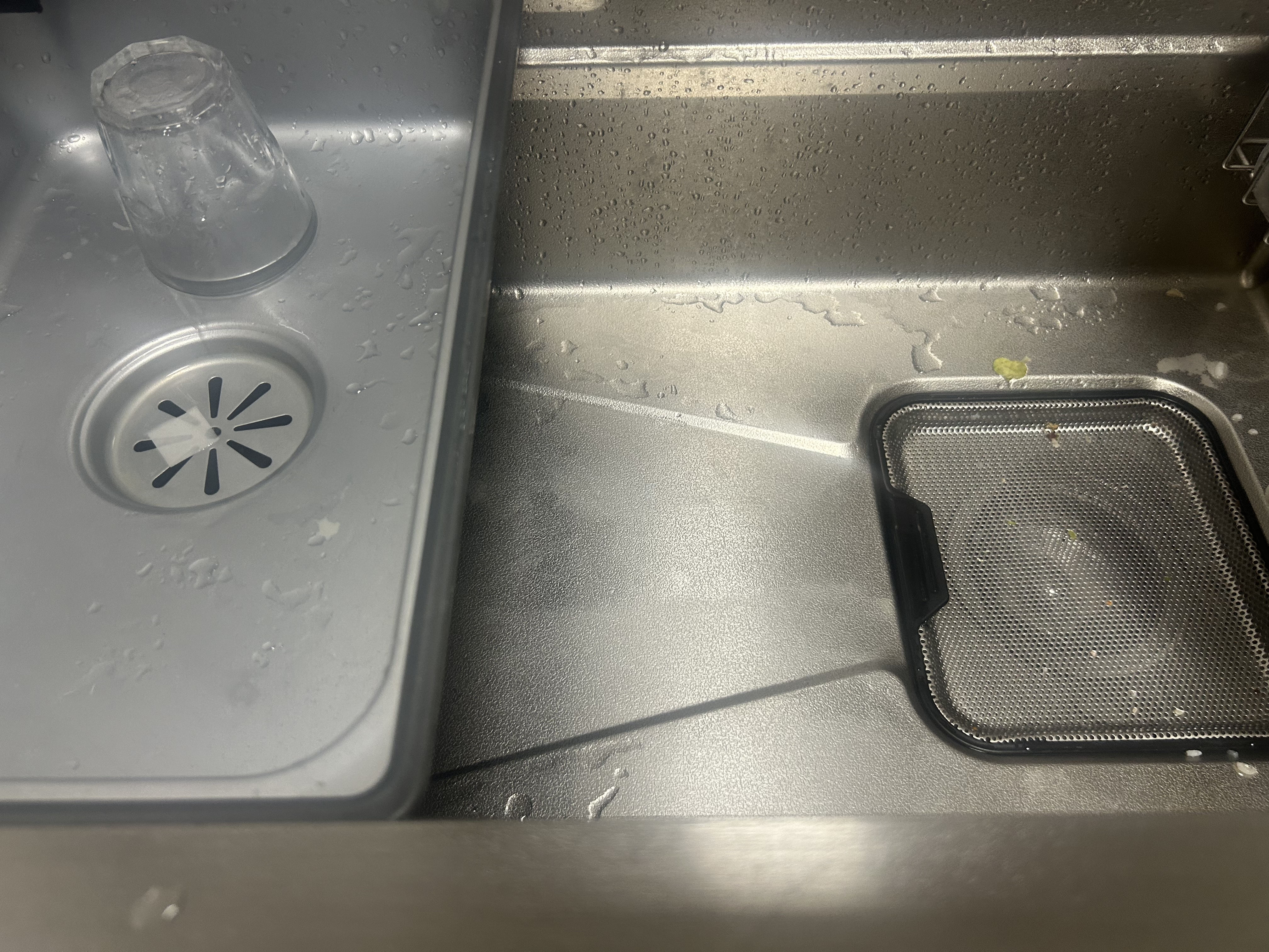 TOSO日式厨房水槽大单槽洗菜盆304升级316不锈钢台中下集渣碗池 68*46银色火山纹5mm款-伯爵抽拉龙头顶配 水槽套餐 实拍图