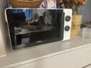 海尔（Haier）白巧不锈钢微波炉 0涂层360°转盘加热 旋转操作易洁耐用内胆 家用小型 老人适用 HW-M2003JW 实拍图