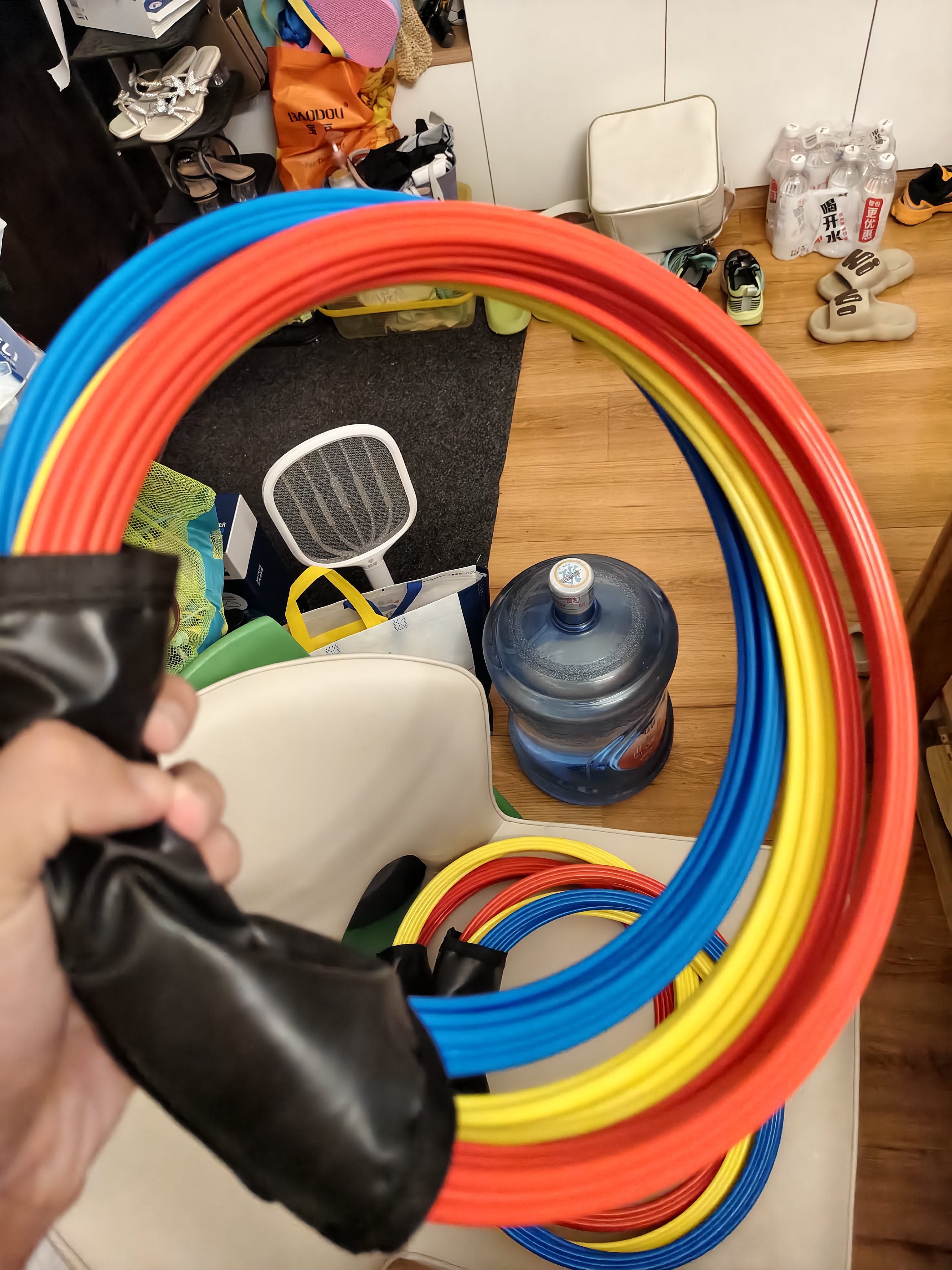 华诗孟敏捷圈体能环儿童篮球足球训练器材训练环体能训练圈跳圈圈玩具环 实拍图
