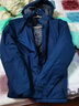 越伦 冲锋衣男加绒加厚户外冬季外套男棉衣防风保暖防水防寒服大码登山服 加绒蓝色 XL 实拍图
