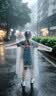 甜甜仔儿童雨衣6-12岁小学生上学专用带书包位男女童一年级京东自营雨披 实拍图