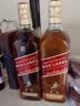 尊尼获加（JOHNNIE WALKER）黑牌黑方 苏格兰调和调配型威士忌酒 原瓶进口 洋酒 尊尼获加红牌 1000mL 2瓶 -裸瓶 晒单实拍图