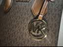 MICHAEL KORS mk女包Mercer风琴包中号棕色手提单肩斜挎礼物 实拍图