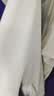 京东京造80支液氨短袖男夏季新款高端男士t恤透气打底衫衣服七夕礼物 白XL 实拍图