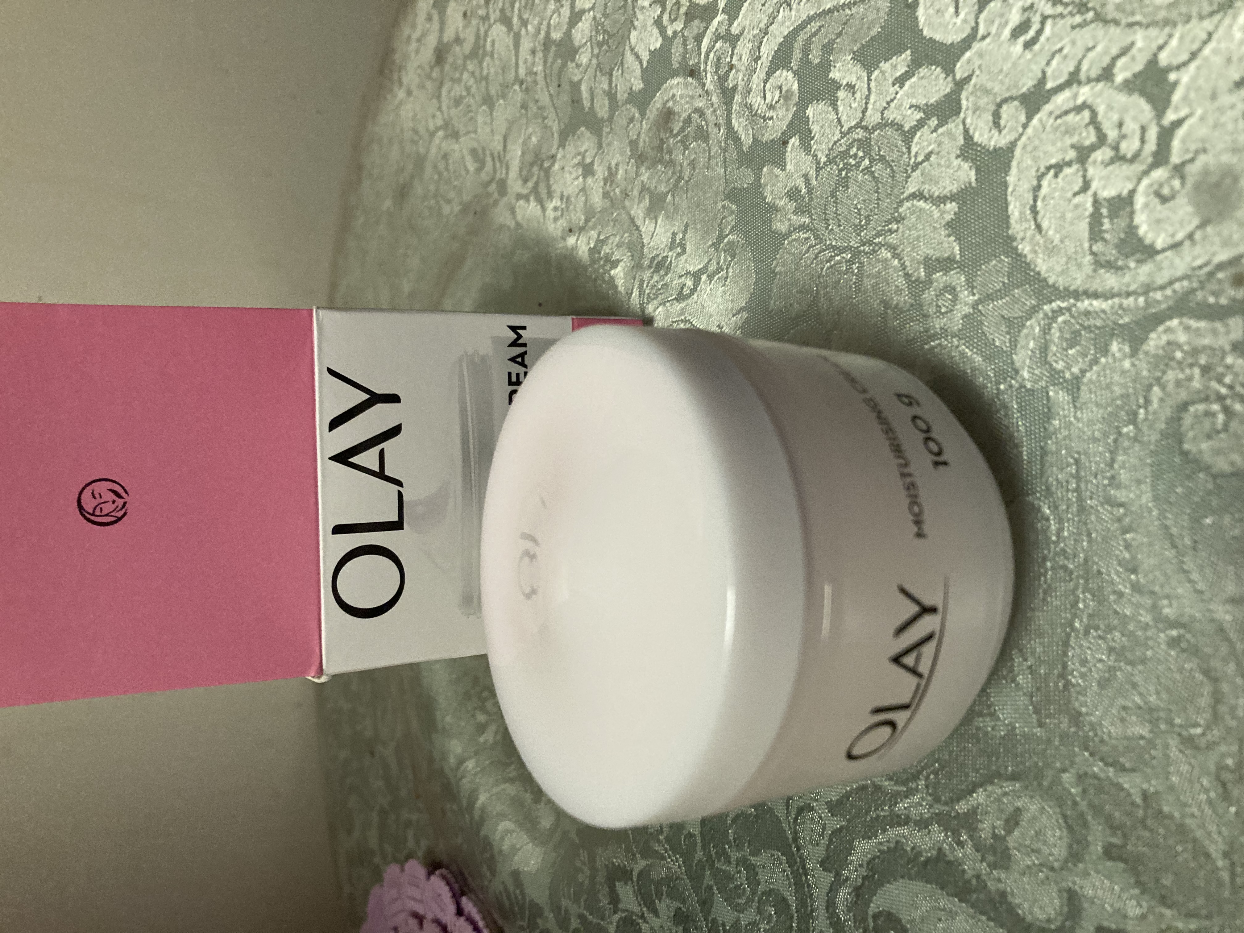 玉兰油（OLAY）面霜保湿滋润修护紧致秋冬补水女士润肤霜护肤品 保湿面霜100g*1瓶 实拍图