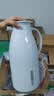JEKO&JEKO保温壶家用热水瓶暖水壶宿舍大容量开水瓶玻璃内胆 1.6L浅灰色 实拍图