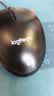 罗技（Logitech）M185鼠标 无线鼠标 办公鼠标 对称鼠标 黑色蓝边 带无线2.4G接收器 实拍图