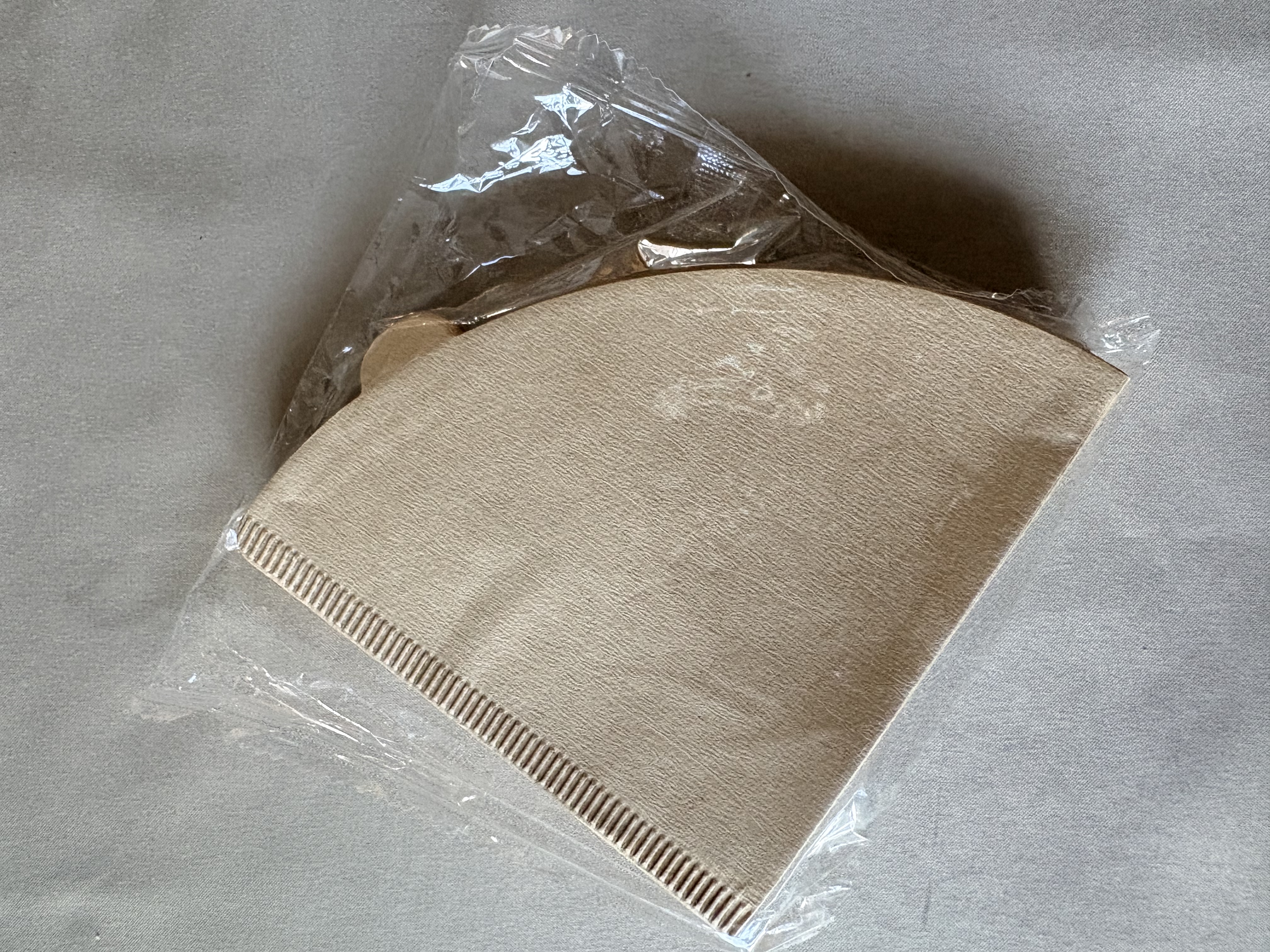 手冲现磨咖啡滤纸1-4人用多规格100枚原木浆一次性 原木色锥形款【1-4人50片】 实拍图