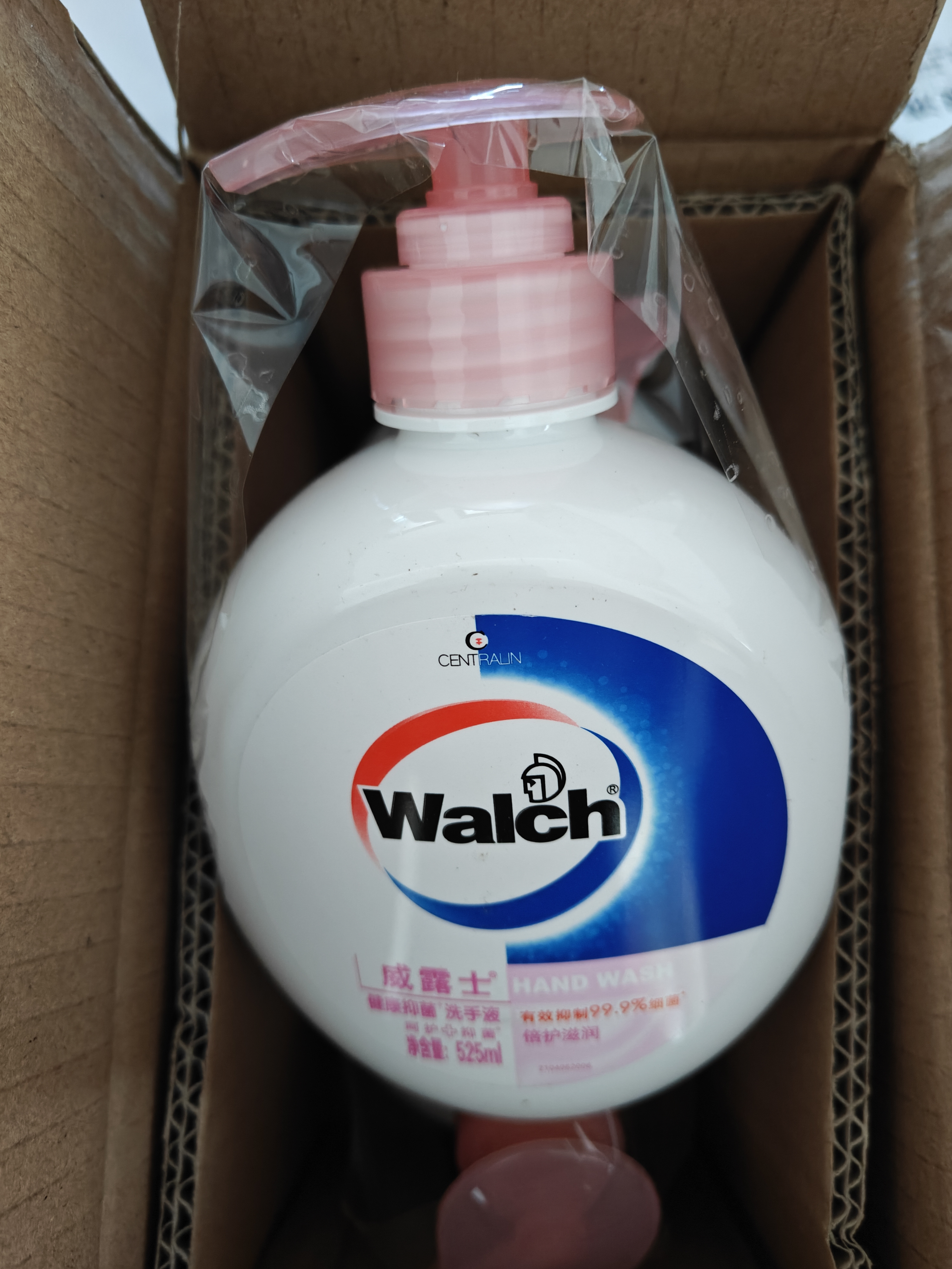 威露士（Walch）洗手液健康抑菌525mlx3瓶 家庭儿童消毒杀菌泡沫丰富洗护灭甲流感 实拍图
