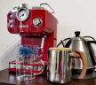 Derlla 德国咖啡机家用意式半自动复古泵压式蒸汽打奶泡 复古红（20bar） 晒单实拍图