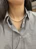 MUJI女式 凉感 短袖衬衫 女士衬衣外套女装女款26年夏季 灰色格纹 S 实拍图