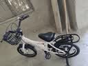 奥仕龙 儿童自行车3-4-5-6-7-8岁小孩单车宝宝脚踏单车男女孩小学生童车 【升级款白】旗舰版+加宽闪光轮 14寸 适合90-110cm 实拍图