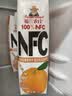 福兰农庄NFC橙汁100%鲜榨果汁饮料1L*4瓶0脂肪礼盒装 实拍图