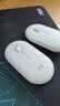罗技（Logitech）LOGITECH PEBBLE 无线蓝牙鼠标 静音鼠标 办公鹅卵石造型 轻薄便携 时尚小巧 星幕紫 实拍图