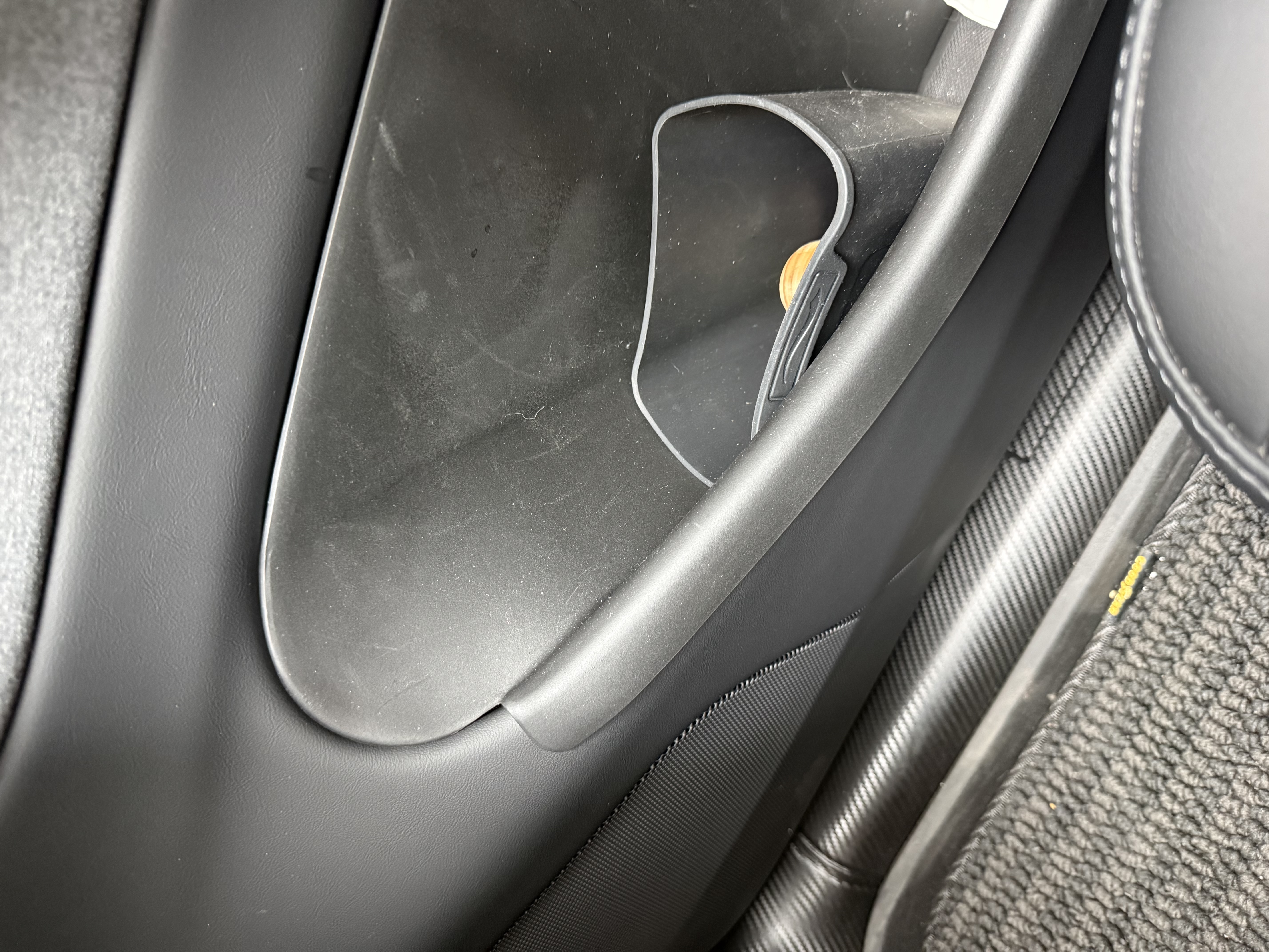 3W Auto-life适用于特斯拉焕新版ModelY专用车门槽储物盒车载收纳盒防护垫 实拍图