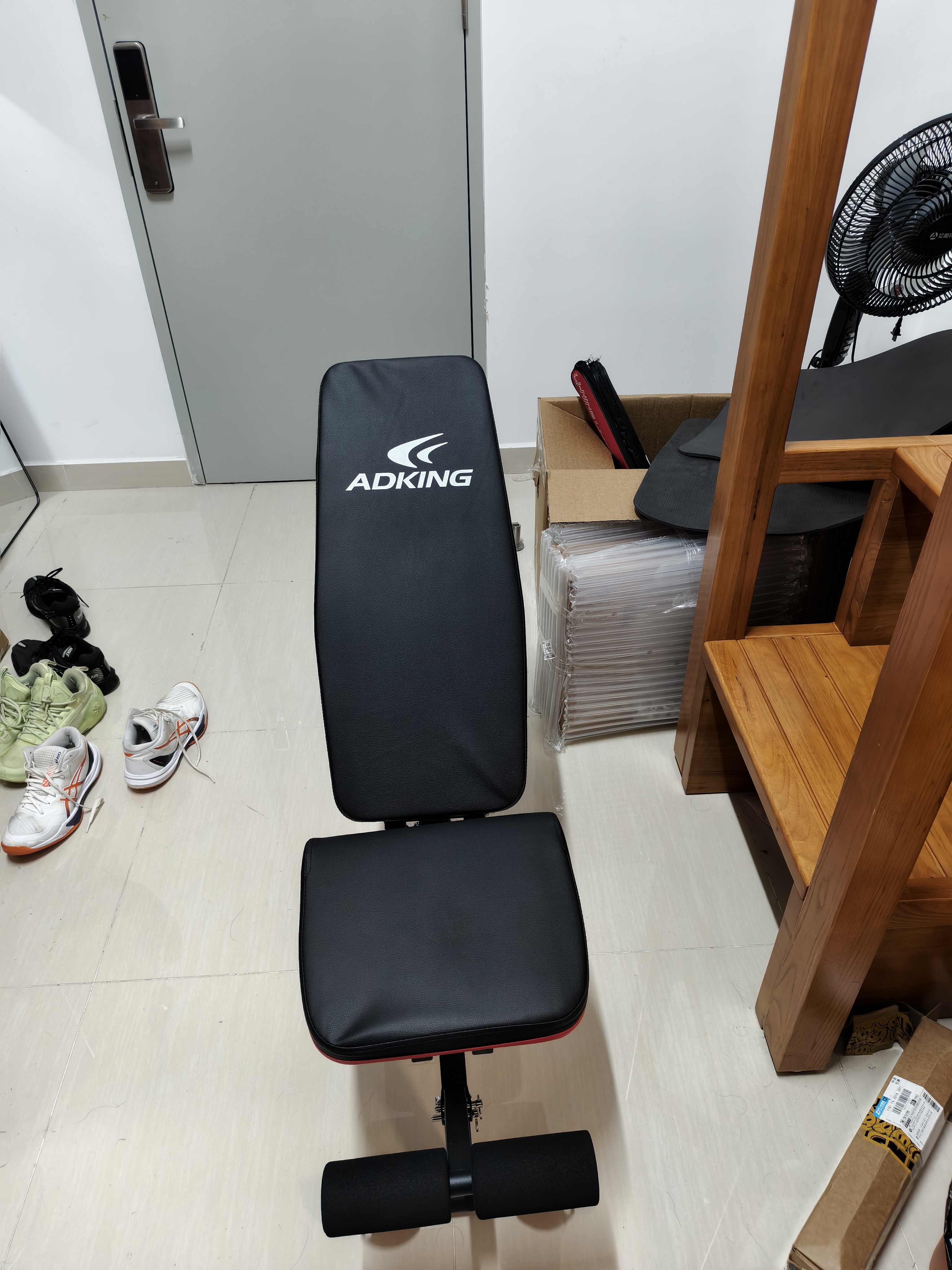 ADKING哑铃凳卧推男士仰卧起坐辅助器家用健身椅多功能运动器材专业椅子 旗舰13合1/可调坐垫 秒变牧师凳 实拍图