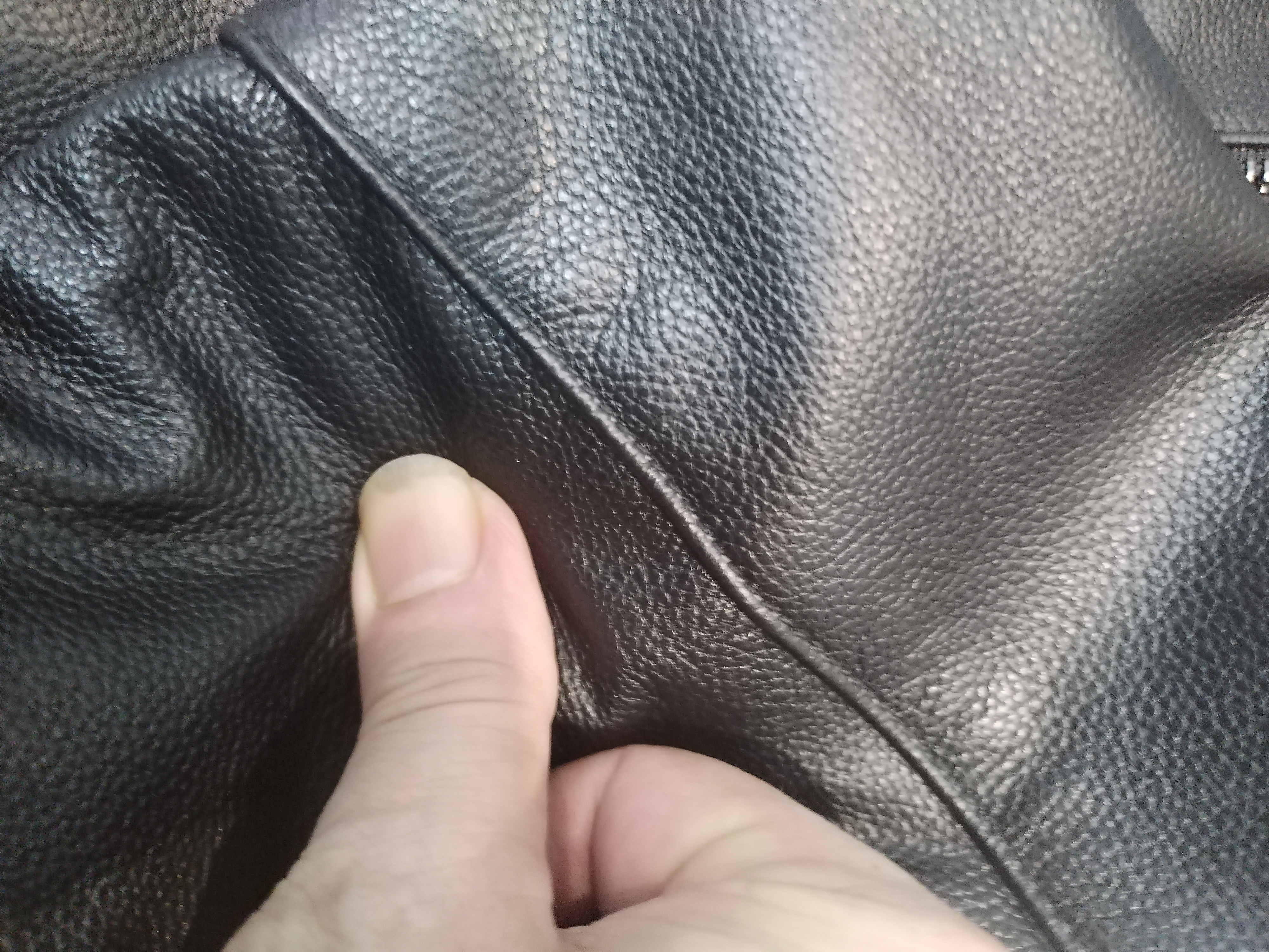 凯撒【头层软牛皮】真皮皮衣男四季易打理挺括防风立领皮夹克外套 实拍图