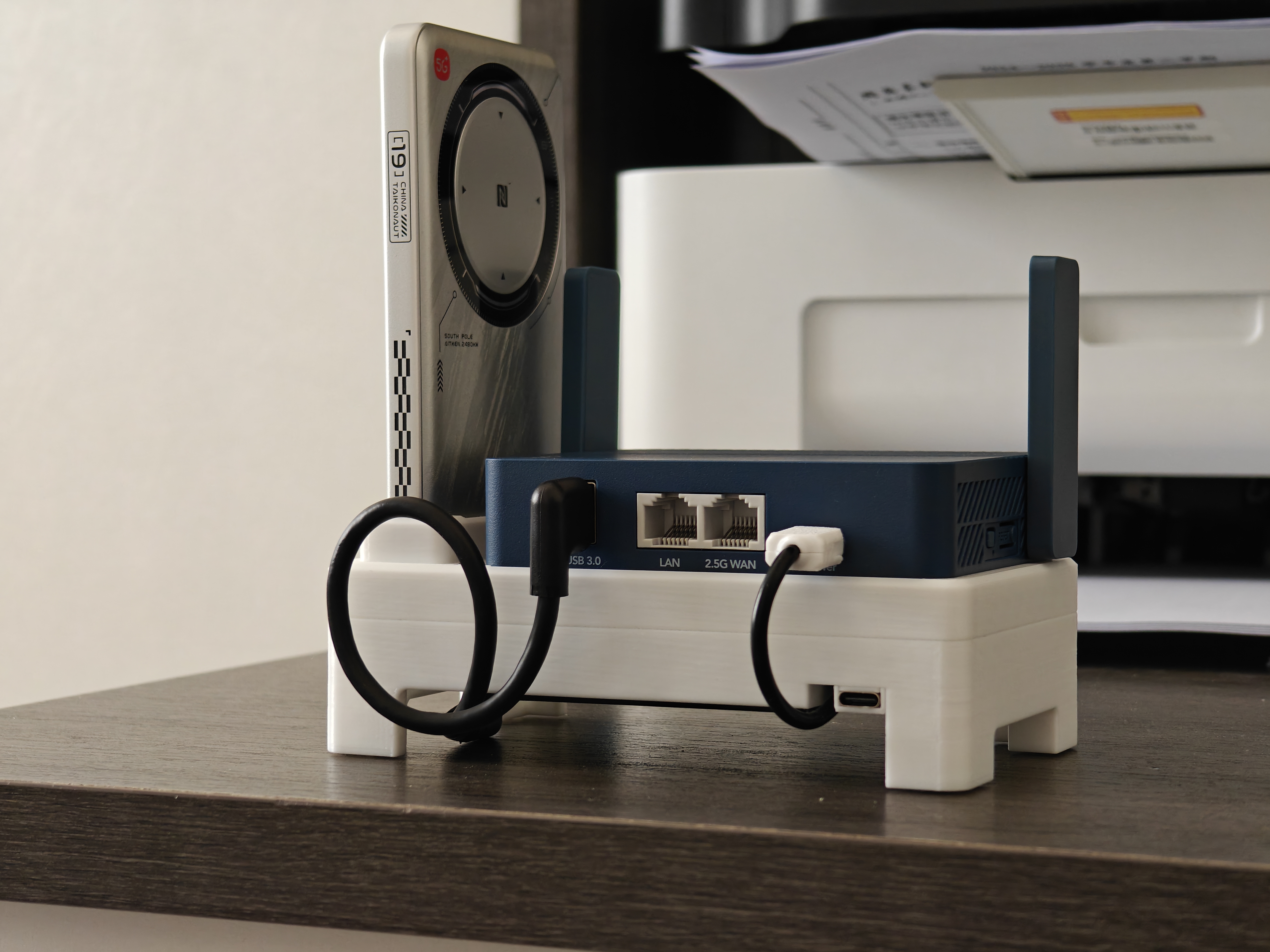 CUDY BE3600 WiFi 7便携路由器TR3600 双2.5G网口 256MB闪存USB3.0 轻NAS无线迷你随行旅游家用高速 实拍图