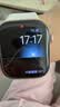 Apple/苹果/苹果 Watch S11 智能手表GPS+蜂窝款46毫米玫瑰金色铝金属表壳淡桃粉色运动型表带S/M MFDG4CH/B 实拍图