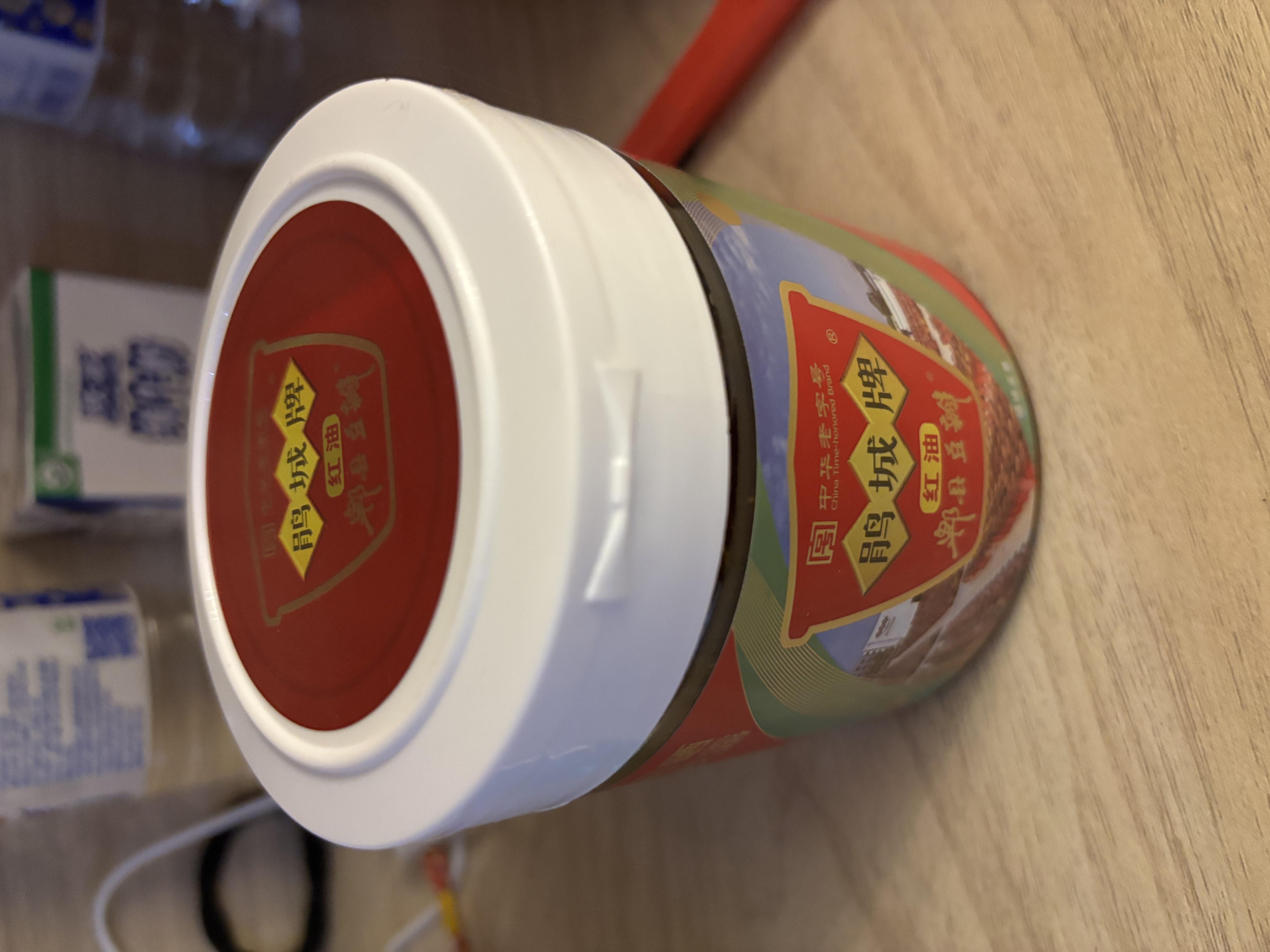 鹃城牌 0添加红油郫县豆瓣酱360g 辣椒酱川菜调料 新老包装随机发货 实拍图