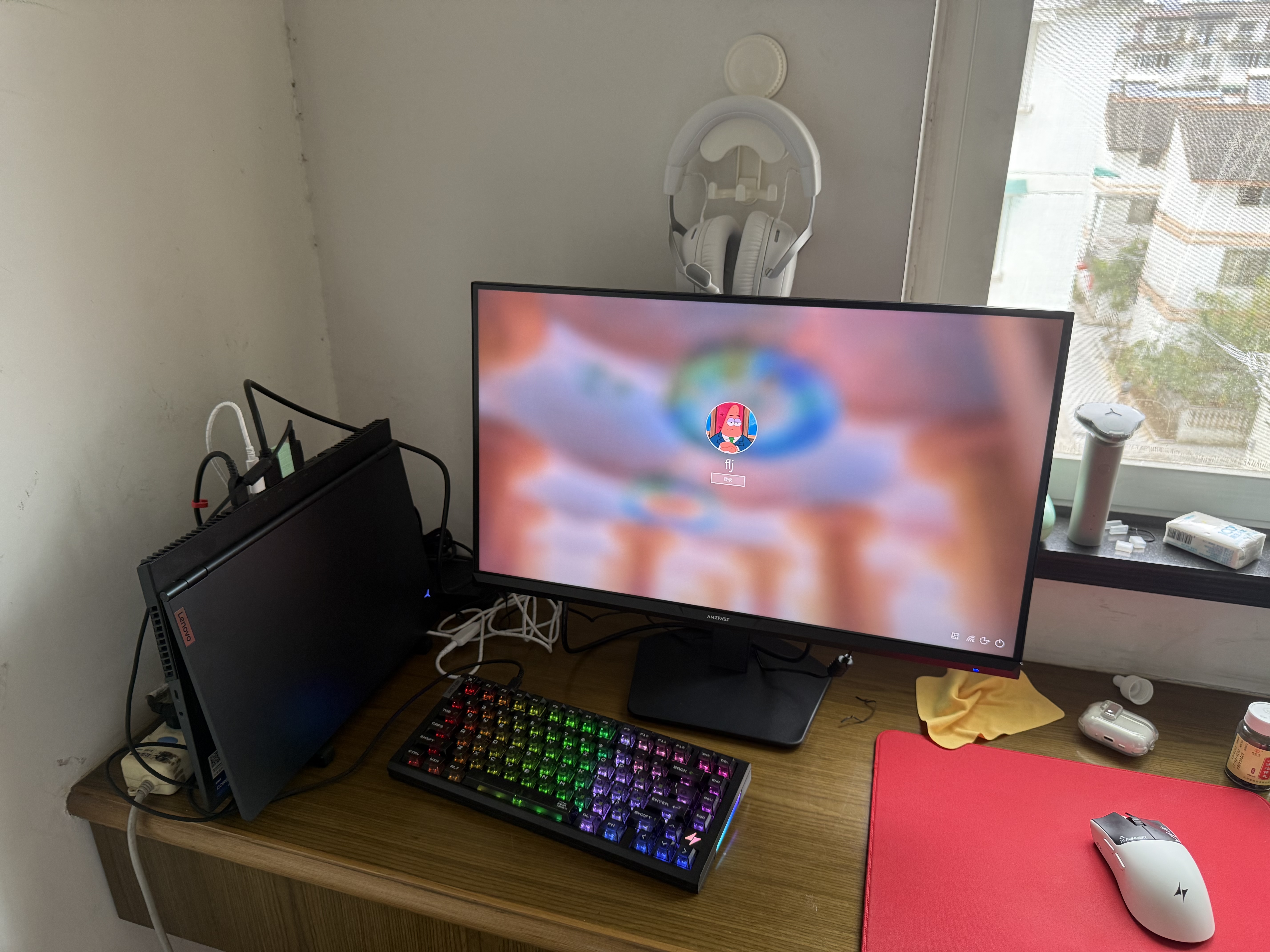 AMZFAST24.5英寸2K 320Hz FastIPS高刷显示器 HDMI2.1 10bit 护眼电竞电脑屏幕 迅龙G25F6B Pro 实拍图