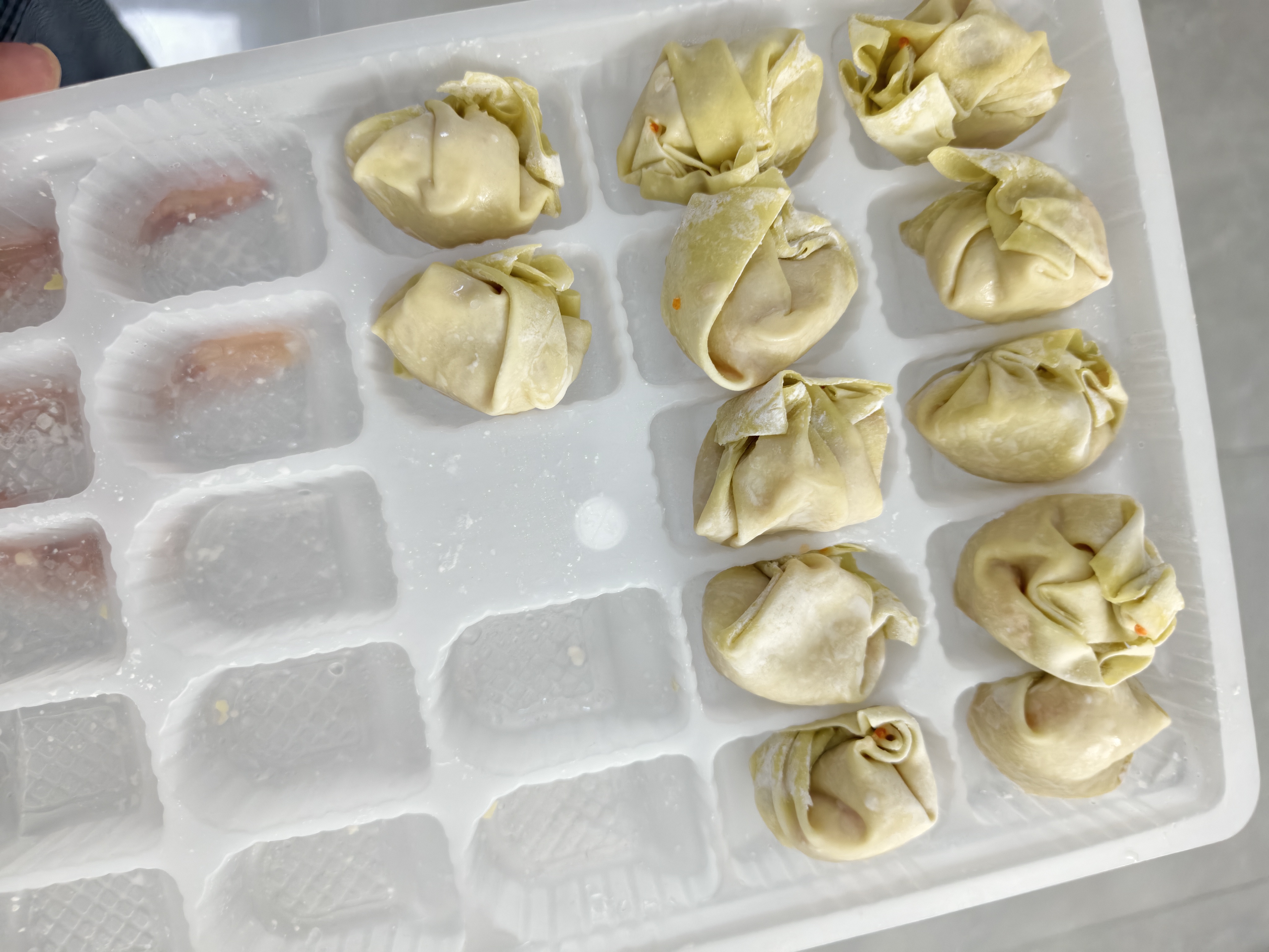 粤饺皇 鲜虾蟹籽鸡肉云吞432g 手工包制馄饨饺子水饺儿童早餐速冻半成品 实拍图