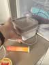 佳帮手车载桌面垃圾桶2.4L无盖家用客厅梳妆台垃圾收纳桶网红轻奢白色 实拍图