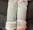 戴维贝拉（DAVE＆BELLA）童裤加绒儿童打底裤新款冬装裤女童休闲裤小童长裤宝宝裤子 灰色【现货】 120 cm（建议身高110-120cm） 实拍图