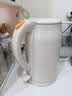 美的（Midea）热水壶烧水壶自动断电无缝一体 2.2L大容量食品级304不锈钢电水壶速沸电水壶2026新款MK-SH22M131 实拍图